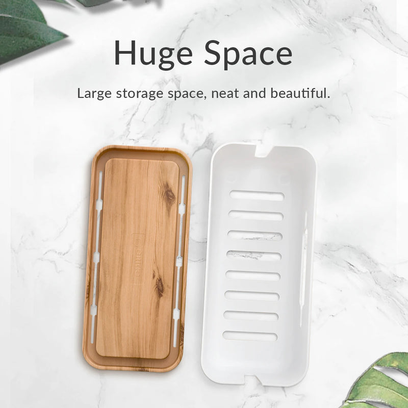 ORICO Power Strip Storage Box Electric Plug Organizer For Sockets Desktop Organization Sockets Protector