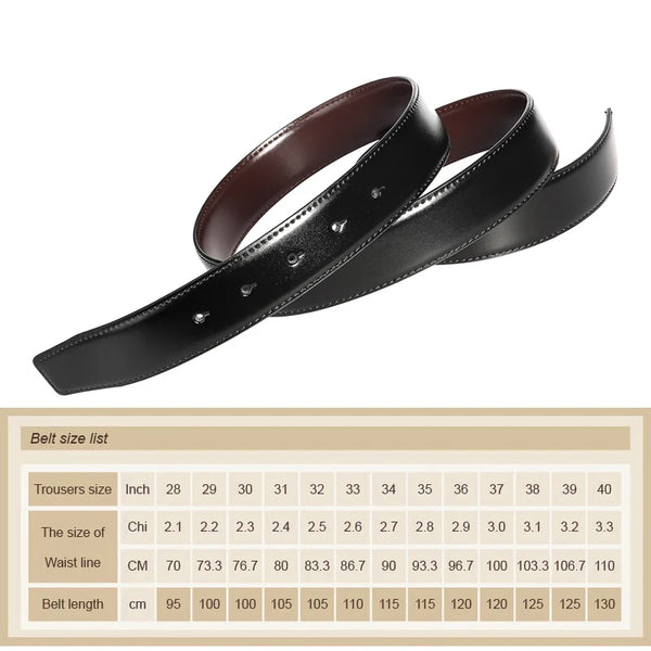 VATLTY New Men's Leather Belt 130cm Natural Cowhide Trousers Belt Silver Alloy Buckle Casuals Brown Belt Male Waistband Gift