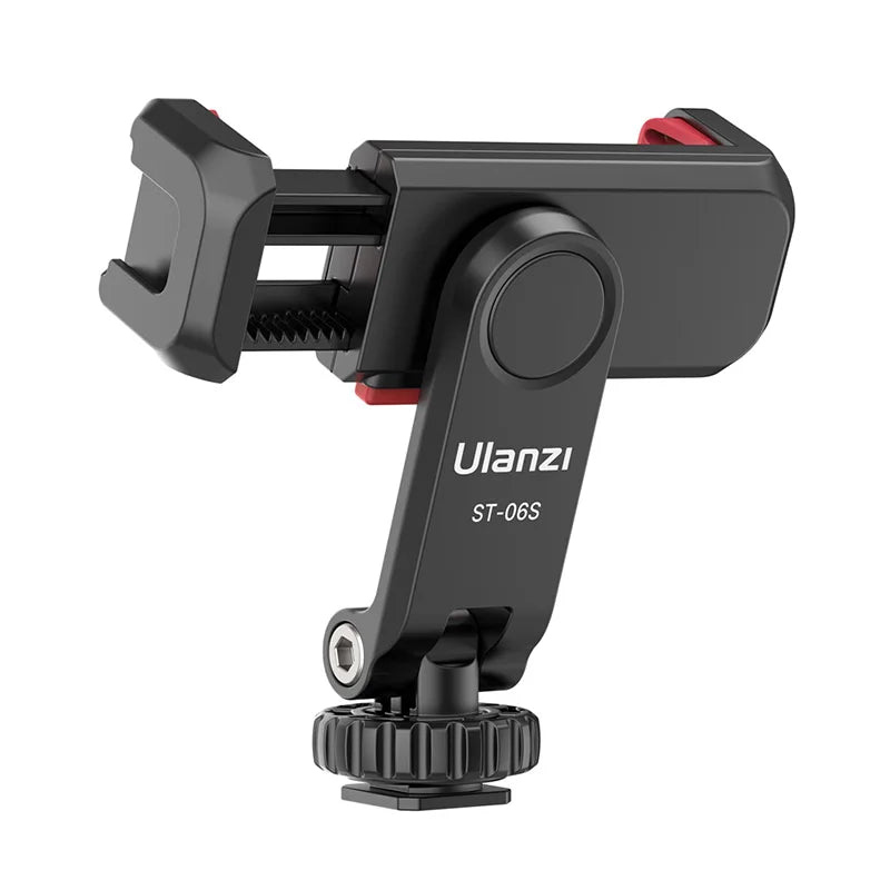 Ulanzi ST-06 ជើងទ្រទូរស័ព្ទ ក្លីបថតបញ្ឈរលើកាមេរ៉ា ម៉ោនស្បែកជើងត្រជាក់ ម៉ោន បញ្ចេញរហ័សសម្រាប់ Vlog iPhone Andriod