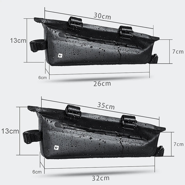 កាបូបម៉ូតូ Rhinowalk ការពារទឹកជ្រាប ទំហំ 2.2លីត្រ ទំហំ 2.8លីត្រ កាបូបសម្រាប់ជួសជុលកាង កាបូបដាក់ឧបករណ៍សម្រាប់ដាក់ដៃចង្កូតម៉ូតូ កាបូបសម្រាប់ដាក់កៅអីក្រោយ