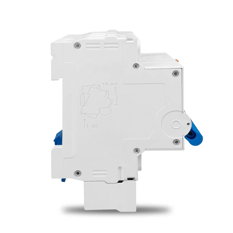 TOMZN Main Switch Residual Current Circuit Breaker With Surge Protector RCBO MCB With Lightning Protection SPD