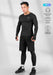 ROCKBROS Men's Tracksuit Gym Fitness Compression Sports Suit Clothes Running Jogging Sportwear Exercise Workout Tights 5 Pcs/Set