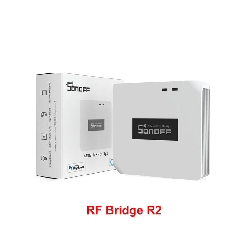 SONOFF RF Bridge R2 433MHz RF Wi-Fi Wireless Gateway Smart Scene Home Security Support DW2-RF PIR3-RF Sensor via eWeLink Alexa