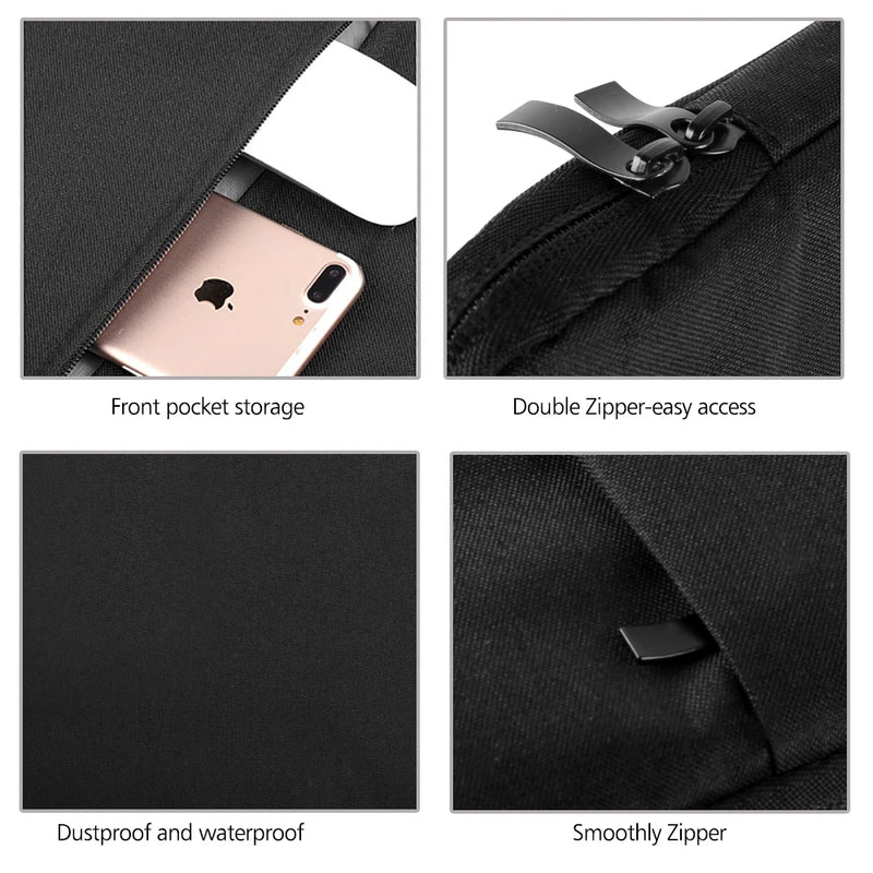 UPERFECT Laptop Sleeve Bag with Pocket for MacBook Air Pro Ratina 11.6/13.3/15.6 Inch Notebook Case Cover Dell HP