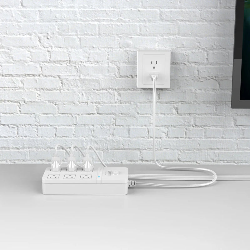 ORICO US Plug Power Strip with 6AC Outlets Sockets Extension Cable Electrical Socket For Home Office Power Strips