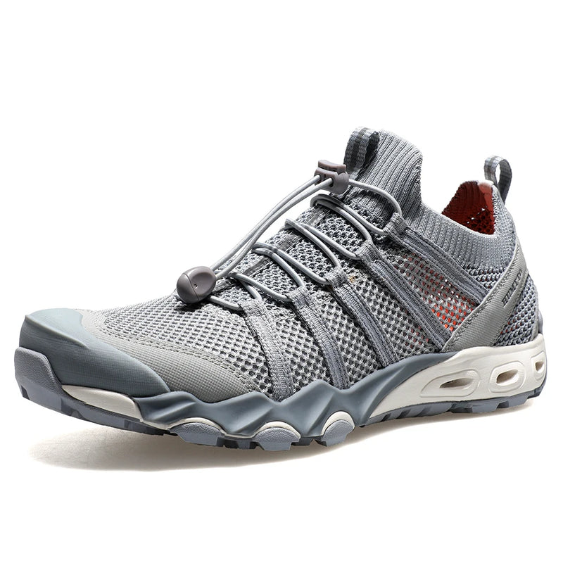 HUMTTO Outdoor Upstream Sneakers for Men Summer Beach Water Shoes Mens Breathable Sport Hiking Sandals Man Climbing Aqua Shoes