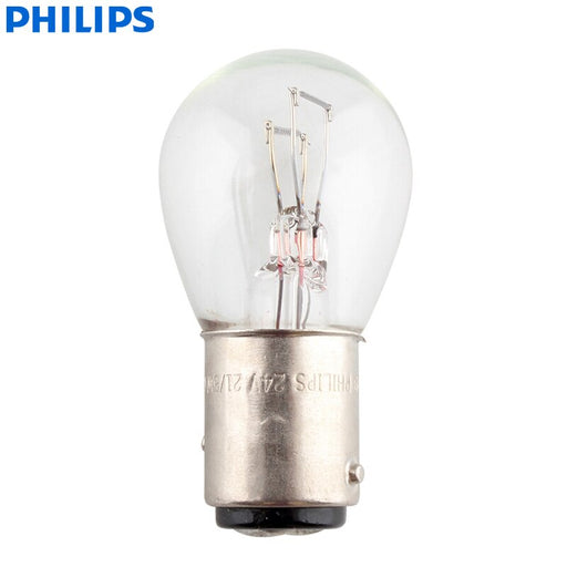 Philips Truck 24V Standard P21/5W S25 21/5W 13499CP BAY15d Turn Signal Lamp Original Rear Bulbs Stop Light Wholesale, Pack of 10
