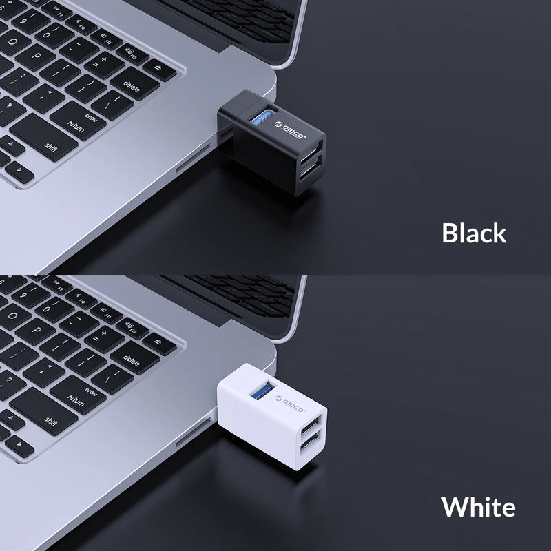 ORICO USB 3.0 Hub Notebook Wireless USB Splitter 3-port Laptop Extender PC Computer USB 2.0 Charge Hub for Laptop Accessories