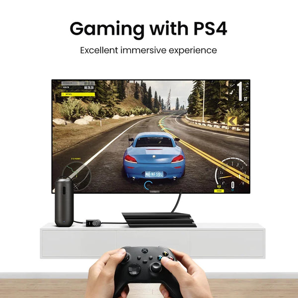 UGREEN Sound Card USB Audio Interface External 3.5mm Microphone Audio Adapter Soundcard for PC Laptop PS4 Headset USB Sound Card