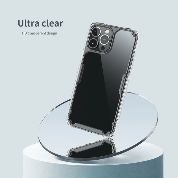 For iphone 16 Pro Max Case NILLKIN Nature TPU Case for iPhone 15 Pro Max Transparent Clear Soft Silicone Cover For iphone 14 Pro