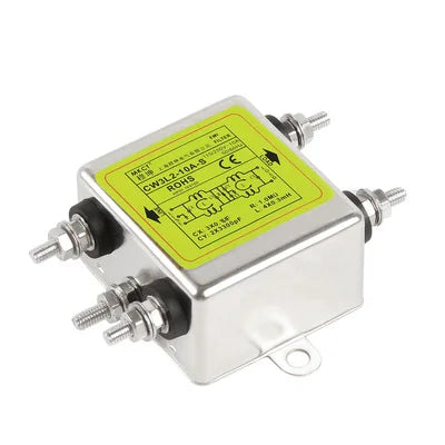 TOMZN EMI anti-interference AC 220V power supply filter bipolar purification audio sound CW3L2-3A-S 6A10A20A