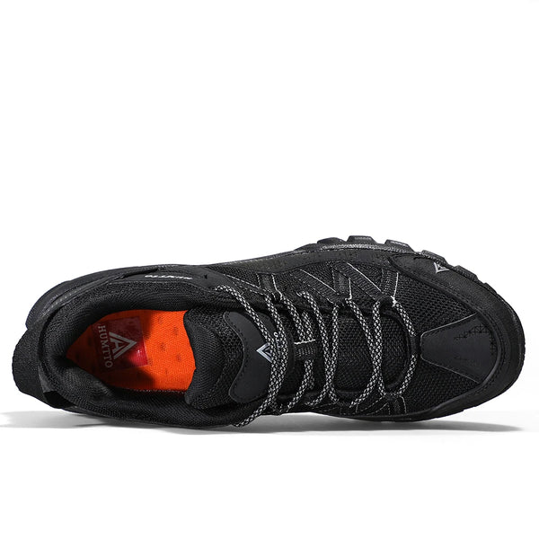 Humtto 2021 New Arrival Hiking Shoes Wear-resistant Outdoor Sport Men Shoes Lace-Up Mens Climbing Trekking Sneakers Summer Man