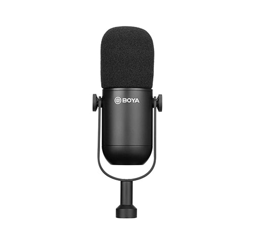 BOYA BY-DM500 Professional Dynamic Microphone Hanging Mic for Computer Live Streaming Vocals Recording Studio Performance Default Title