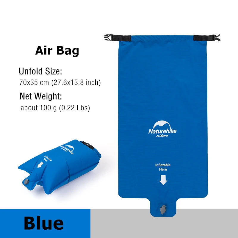 Naturehike Camping Mat Ultralight Sleeping Pad Outdoor Air Mat Portable Camping Folding Bed Beach Travel Inflatable Mattress