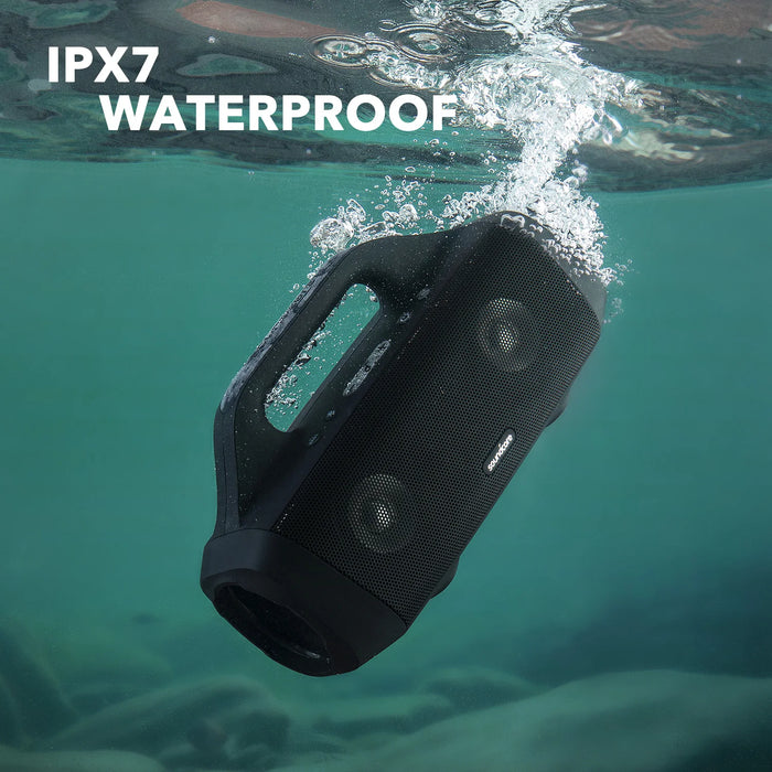 Anker Soundcore Motion Boom Outdoor bluetooth Speaker with Titanium Drivers, BassUp Technology, IPX7 Waterproof, 24H Playtime