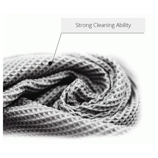 1 Pair Waffle Auto Towels Detailing Cleaning Cloth Car Rag Wash Towel Fast Dry Car Home Care Maintenance Accessories 40X40cm