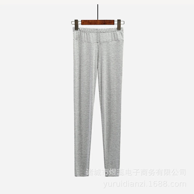 Fdfklak S-3XL Women Home Clothes New Modal Cotton Pajamas Pant Loose Large Size Sleepwear Pants Elastic Waist Nightwear Trousers