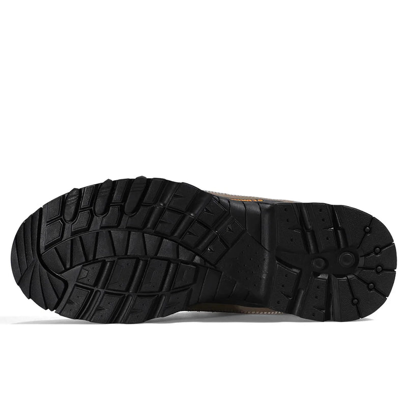 HUMTTO Outdoor Trekking Sneakers for Men Leather Sport Hiking Shoes Mens Breathable Waterproof Climbing Camping Tactical Boots