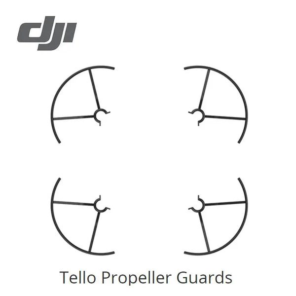 DJI Tello Propeller Guards Protect the propellers and aid in flight safety Small lightweight asy to mount and detach
