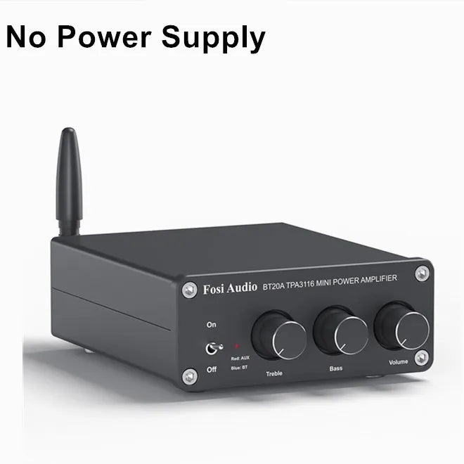 ឧបករណ៍បំពងសម្លេង Fosi Audio BT20A Bluetooth 5.0 ឧបករណ៍បំពងសម្លេងឌីជីថល 2*100W Mini HiFi Class D សម្រាប់គេហដ្ឋាន