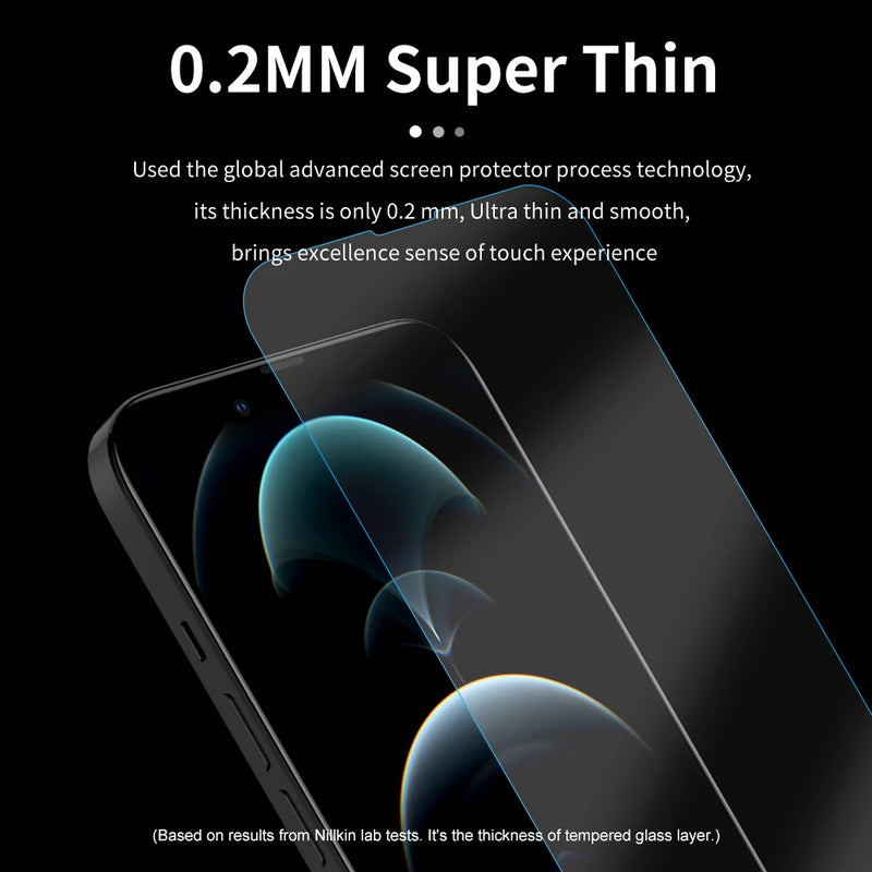 NILLKIN For iPhone 15 Pro Max Screen Protector For iPhone 14 Pro Max CP+Pro /H+ProTempered Glass for iPhone 13 Pro/13 Pro Max