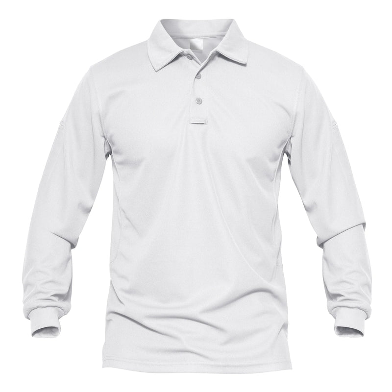 TACVASEN Men Outdoor T-shirts Work Polos Summer Quick Dry T-shirts Long Sleeve Lightweight Golf T-shirts Tee Tops