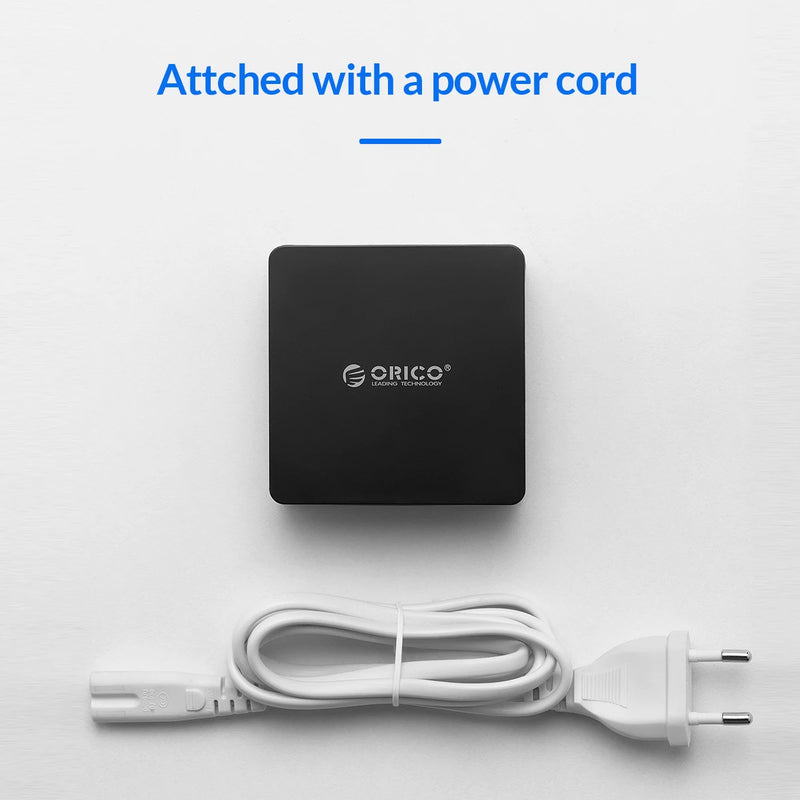 ORICO Desktop USB Charger Series Multi-port USB Charging Dock for iPhone Samsung Xiaomi Huawei Home Office Desk Charger Station