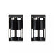 BOYA Solid ABS Battery Case Compartment Replacement for BY-WM6,WM8 Wireless Lavalier Microphone 2 pcs