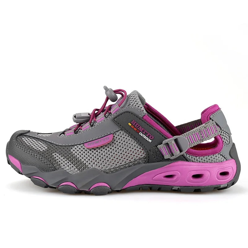 HUMTTO Upstream Shoes Women Outdoor Quick drying Trekking Hiking Aqua Shoes for Woman Breathable Luxury Summer Water Sneakers