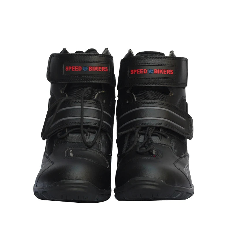 Professional motorcycle boots PRO-BIKER high pedal microfiber leather racing special motorcycle shoes anti-skid breathable A005
