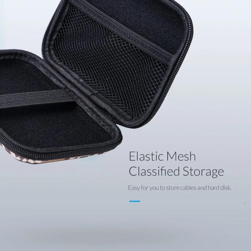 ORICO 2.5 inch Protection Bag for Power Bank HDD SSD Hard Disk Drive Portable Protector Enclosure Case Camo Gray/Blue/Black