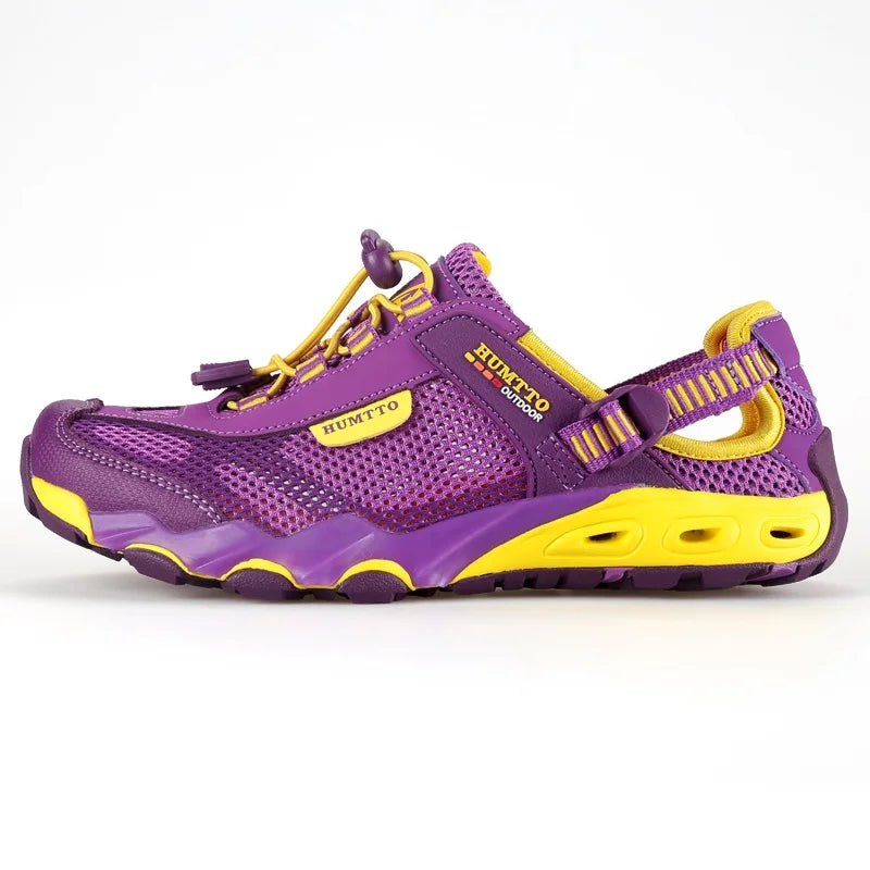 HUMTTO Upstream Shoes Women Outdoor Quick drying Trekking Hiking Aqua Shoes for Woman Breathable Luxury Summer Water Sneakers