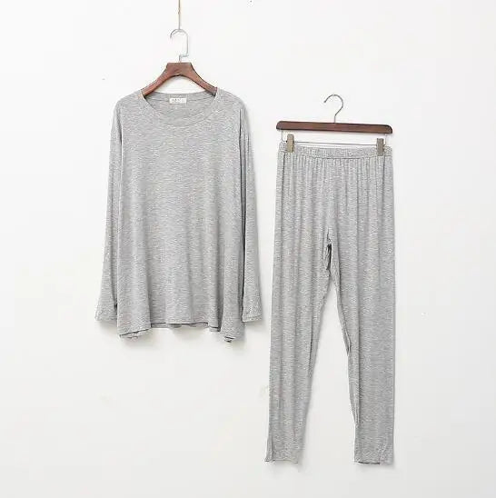 Loose modal cotton home clothes long sleeve autumn winter pajamas women large size ladies sleepwear pijama set lounge pyjama