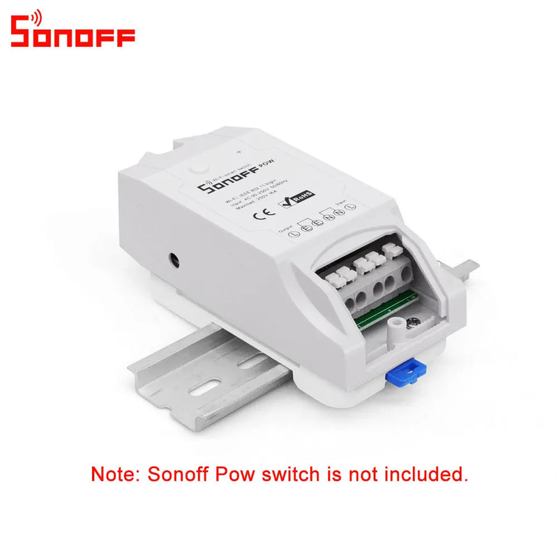 Itead Sonoff DR DIN Rail Tray Mounted Adjustable Holder Support Most Sonoff Products Basic RFR2 RFR3 POWR2 TH10/16 Dual