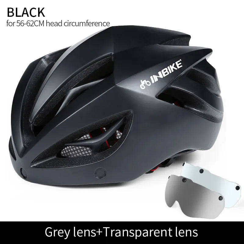 INBIKE Helmet Cycling Bike Ultralight helmet Integrally-molded Breathable Riding Mountain Road Bicycle MTB Helmet Safe Men MX-9