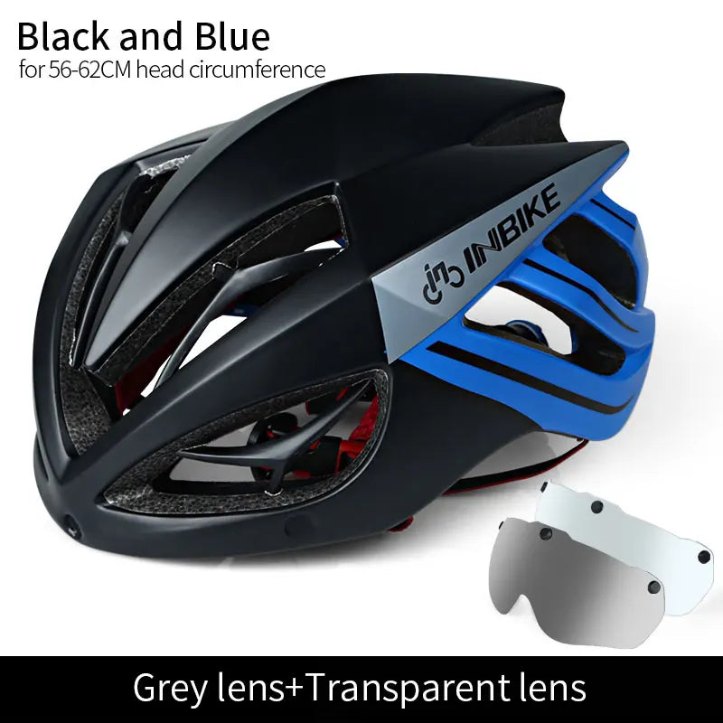 INBIKE Helmet Cycling Bike Ultralight helmet Integrally-molded Breathable Riding Mountain Road Bicycle MTB Helmet Safe Men MX-9