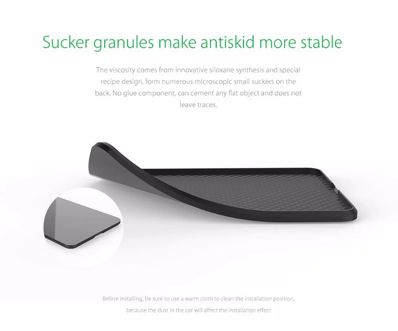 ORICO Anti Slip Silicone Car Dashboard Phone Holder Storage Mat Car Smartphone Support Non Slip Pad Cushion Anti Slide