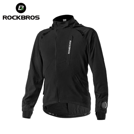 ROCKBROS Cycling Jacket Bicycle Men Jersey Breathable Clothing MTB Women Windproof Reflective Quick Dry Coat Sports Equipment YPW034