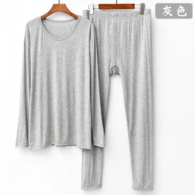 Women's Pajamas Set 2026 New Plus Size Ladies' Sleepwear Suit Modal Cotton Autumn Winter Night Wear Female Home Clothes 3XL-7XL