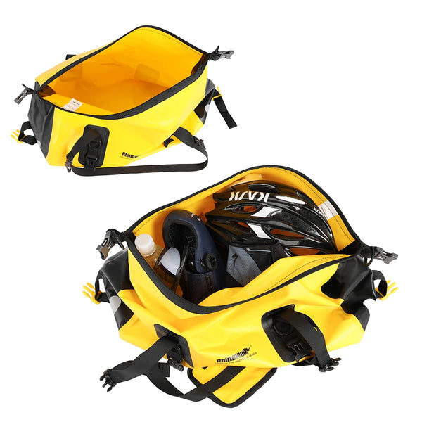 កាបូបម៉ូតូ Rhinowalk 20L កាបូបកន្ទុយម៉ូតូការពារទឹកជ្រាប មានមុខងារច្រើនយ៉ាង ប្រើប្រាស់បានយូរ ស្ងួត កាបូបកៅអីម៉ូតូខាងក្រោយសម្រាប់ម៉ូតូធំ