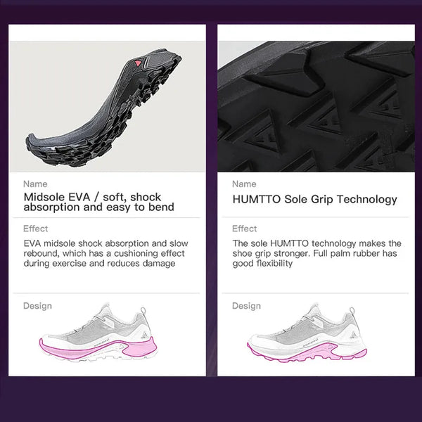 HUMTTO Waterproof Outdoor Hiking Shoes Men's Brand Training Walking Sneakers for Men Mountain Climbing Trekking Sport Man Boots