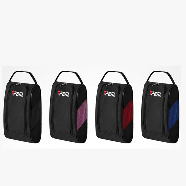 Portable Mini Golf Shoe Bag Nylon Carrier Bags Golfball Holder Lightweight Breathable Pouch Pack Tee Bag Sports Accessories