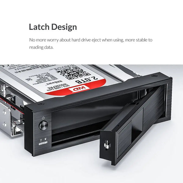 ORICO CD-ROM 3.5 inch Internal SATA Hard Drive SSD Adapter Drive Bay Converter Mounting Bracket Caddy Tray Mobile Rack Tool Free