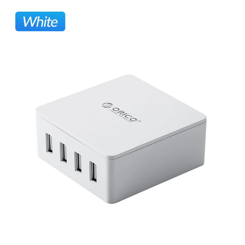 ORICO Desktop USB Charger Series Multi-port USB Charging Dock for iPhone Samsung Xiaomi Huawei Home Office Desk Charger Station