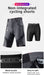ROCKBROS 4D Women's Men's Shorts 2 In 1 With Separable Underwear Shorts Bike Shorts Climbing Running Bicycle Pants Cycling Trous