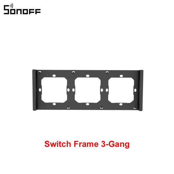 ITEAD SONOFF M5 SwitchMan ស៊ុមកុងតាក់ 2/3/4 ហ្គង់ សម្របសម្រាប់កុងតាក់ជញ្ជាំងឆ្លាតវៃ M5-80 ងាយស្រួលតំឡើងប្រអប់ម៉ោន PC V0