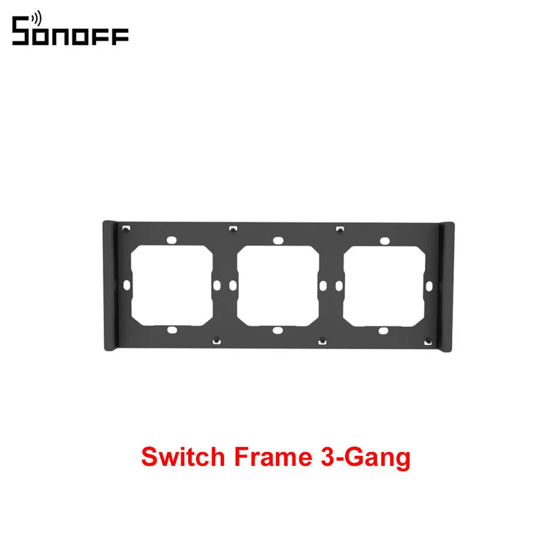 ITEAD SONOFF M5 SwitchMan Switch Frame 2/3/4 Gang Adapted for M5-80 Smart Wall Switch Easy to Install PC V0 Mounting Box