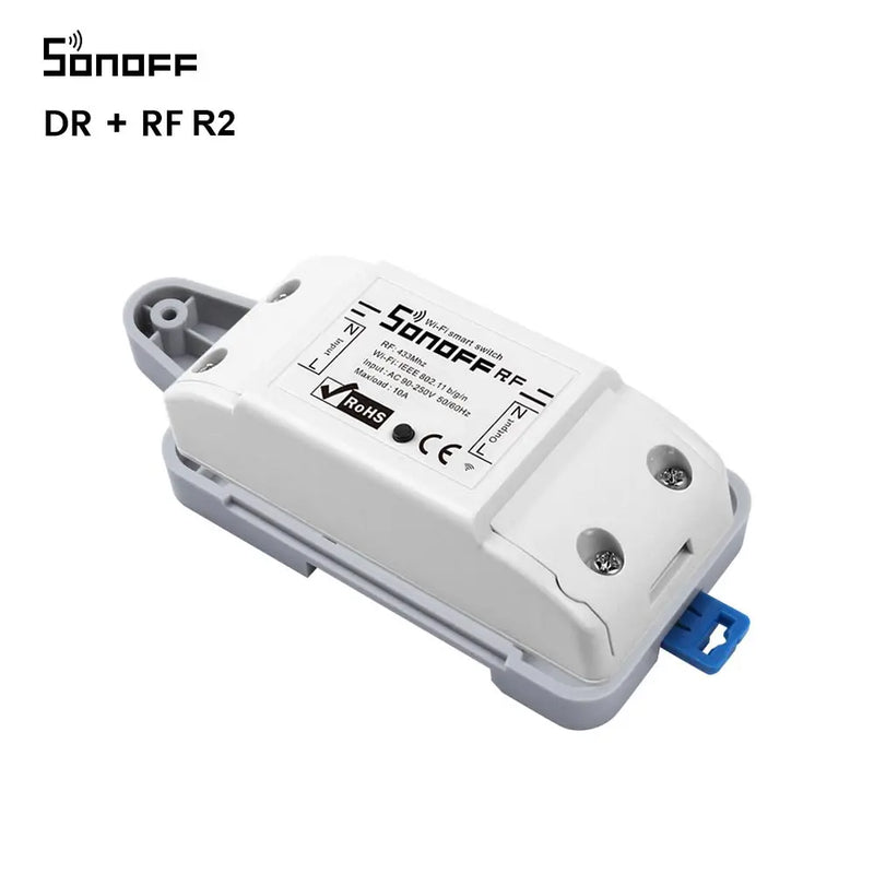 Itead Sonoff DR DIN Rail Tray Mounted Adjustable Holder Support Most Sonoff Products Basic RFR2 RFR3 POWR2 TH10/16 Dual