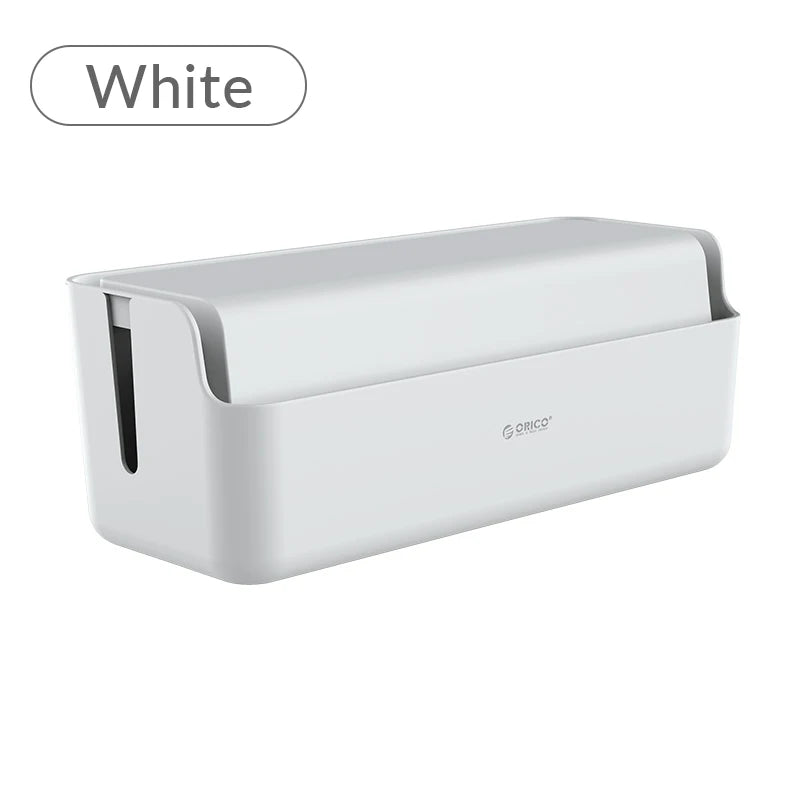 ORICO Power Strip Storage Box Cable Management Winder for Sockets Mobile Phone Holder Charging Cables Organizer