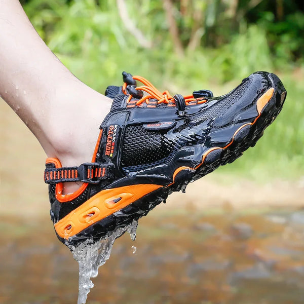HUMTTO Summer Hiking Shoes for Men Outdoor Trekking Sneakers Women Climbing Sport Walking Mens Female Shoes Water Beach Sandals